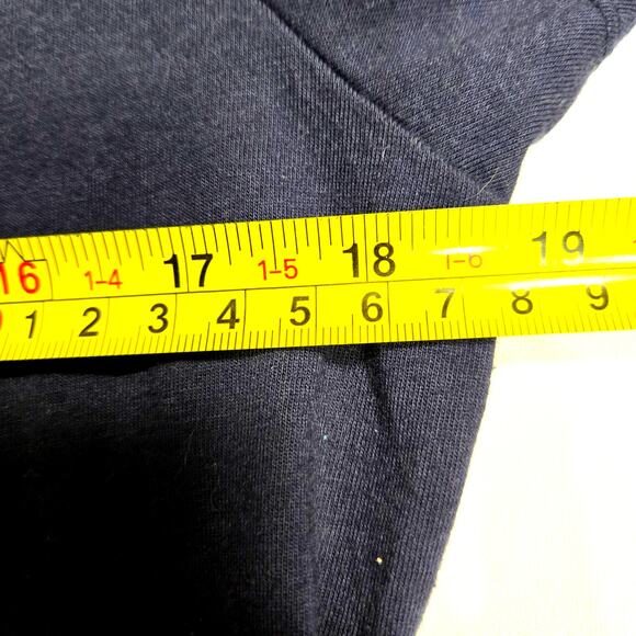 Hall of Fame Real Women Love Football V-Neck Tee, Navy - Picture 6 of 9